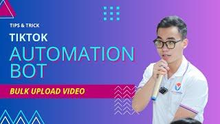 How to Auto Upload Massive Videos on TikTok | Tiktok Automation Tool