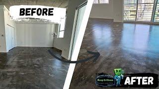 Epoxy Floor Cleaning Service in Miami with Keep It Clean Carpets and Tile.