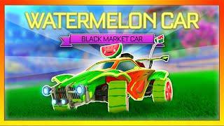 watermelon car.