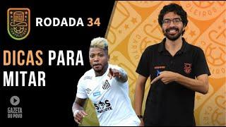 DICAS DA RODADA 34 | CARTOLA FC 2019: NÃO TEM FLAMENGO, E AGORA?