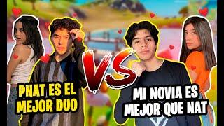 PGOD Y NAT VS ALLIEGE Y BURGOITA️ 2V2 EN CREATIVO | AMBAS CÁMARAS