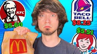 Trying 5 Fast Food Value Meals