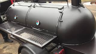 250 Gallon Smokers  Propane tank BBQ pitts