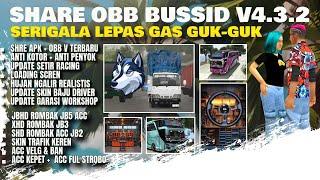 OBB BUSSID V4.3.2 SOUND SERIGALA LEPAS GAS GUK-GUK! NEW GARASI WorkShop