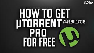 download uTorrent Pro v3.4.9 Build 43085 Stable With crack  (WORKED 100%)