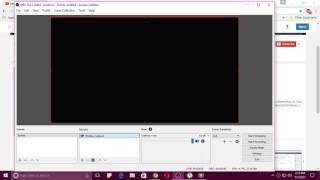 How to Solve the Black Screen in Window Capture of Google Chrome by OBS