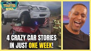 MAN STEALS TOW TRUCK, DRUNK GUY CRASHES CAR, ANOTHER HAS RELATIONS WITH ONE | Double Toasted Bites