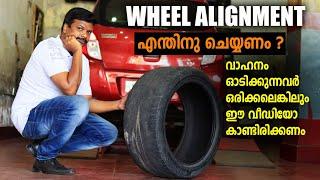 What is wheel Alignment? Wheel Alignment Malayalam | എന്തിനാണ് വീൽ അലൈൻമെന്റ് ചെയുന്നത് ?| RobMyShow