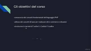 Fondamenti di programmazione PHP: requisiti