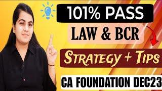 How To Score 70+ in Law in 10 Days  For CA Foundation Dec 23  | CA Learners