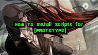 HOW TO INSTALL SCRIPT MODS FOR [PROTOTYPE]