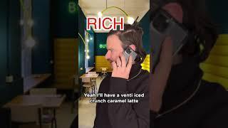 Rich vs. Really Rich - The Coffee Shop (Parody)