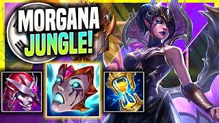 MORGANA JUNGLE WITH NEW BUFFS ON CLEAR SPEED! - Korean Challenger Plays Morgana Jungle vs Darius!