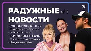 РАДУЖНЫЕ НОВОСТИ №3 | Стас Костюшкин взял в рот, ГЕЙ коллекция PUMA, Гей эскорт | Стас Троцкий