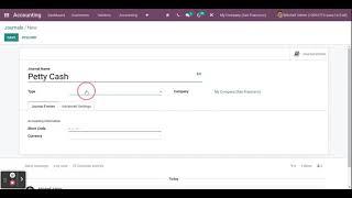 How to create a new Journal in Odoo