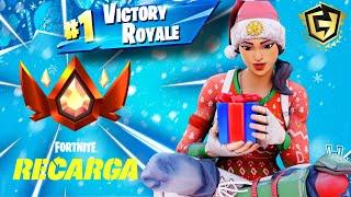 QUIERO SER UN PRO EN FORTNITE ASMR RANKES FELIZ NAVIDAD + CONFIG 450 FPS-PS5-PC