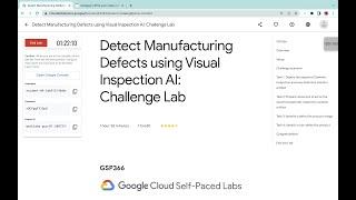 Detect Manufacturing Defects using Visual Inspection AI: Challenge Lab || #qwiklabs || #GSP366 ||