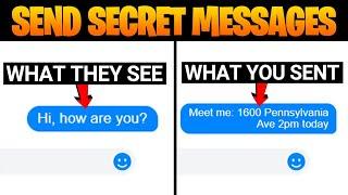 How to Send Secret Messages via Text