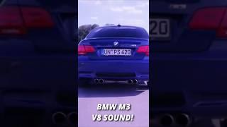 BMW E92 M3 V8 SOUND!   #mforlife #bmwm3competition #m3 #m3competition #bmwv8