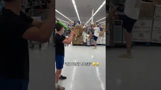 Walmart employee was NOT having it 