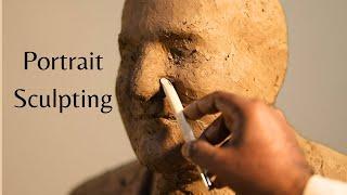 Creating A Stunning Lifesize Clay Bust - Watch This Portrait Sculpting Process!