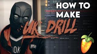 SOME REAL UK DRILL SAUCE! (UK Drill Tutorial FL Studio) 2020