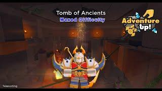 Roblox Adventure UP! Tomb of Ancients Maxed Difficulty Warrior Class Solo