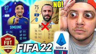 WL con LA SERIE A (putrida)!! *sono quasi impazzito* + HERO!! - FIFA 22 WL Highlights