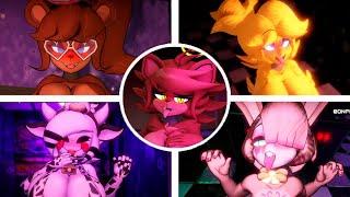 Fap Nights At Frenni's 2024 All NEW Jumpscares and NEW Secret Scenes | Fnia FNAF Anime