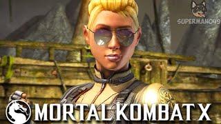 My "REAL" Main Character In MKX! - Mortal Kombat X: "Cassie Cage" Gameplay