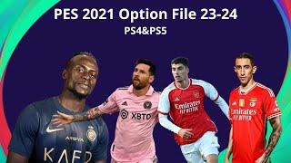 PES 2021 Option File V1 23-24