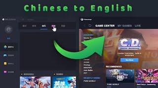 How to Change Language in Gameloop | gameloop language change English | Chinese to English