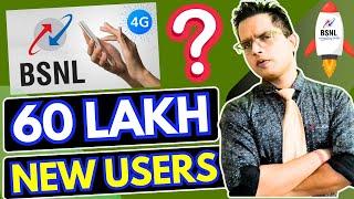 BSNL Added 60 Lakh Users | BSNL 2.0 Version Launch | BSNL Ghar Wapsi Success Story #trending