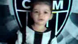 MINHA FILINHA DE 2 ANOS CANTANDO O HINO DO ATLETICO MINEIROvídeo0007