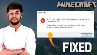 How To Fix Minecraft GLFW Error 65542 WGL The Driver Does Not Appear To Support OpenGL TLauncher