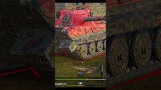 Молниеносная РЕАКЦИЯ 45% игрока в Tanks Blitz #shorts #tanksblitz #blitz