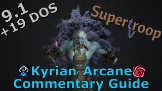 +19 DOS Kyrian Arcane Mage 9.1 M+ Commentary Walkthrough Guide