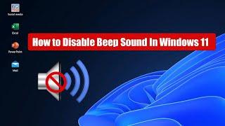 How to Disable Beep Sound In Windows 11