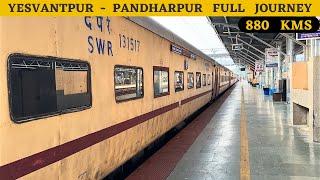 * Empty 3AC coach * Yesvantpur Pandharpur Express Full Journey