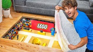 I Built a SECRET Lego Store In My Room!