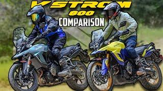 Suzuki V Strom 800 Comparison - Standard vs. DE - Cycle News