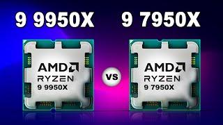 AMD Ryzen 9 9950X vs Ryzen 9 7950X AMD Processor