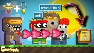 TROLLING NOOBS w/ "SUPER PULL" !!(FUNNY) || Growtopia