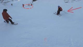 Лыжник чудом не погиб, провалившись на высокой скорости в ручей в «Красной Поляне»