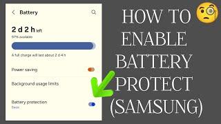 How To "Enable Protect Battery(Samsung)"|| Tech Issues Solutions