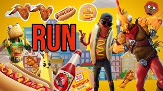 Chicken Wing - Hot Dog & Bologna Run | Chicken Wing Brain Break | Kids Run and Freeze | PhonicsMan