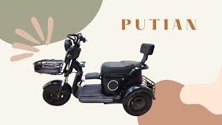 5 BEST ELECTRIC TRICYCLE (CHINA Brand PUTIAN)