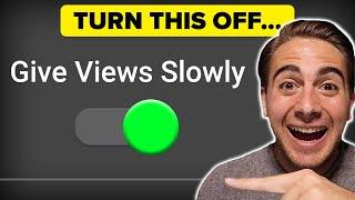 YouTube NOT Pushing Your Videos? TURN ON THIS SETTING FOR MORE VIEWS ON YOUTUBE