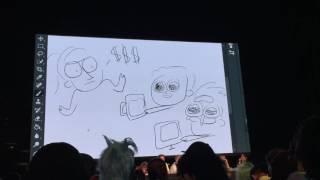 SDCC2016 Rick and Morty improv