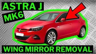 VAUXHALL OPEL ASTRA J MK6 - How To Remove Wing Mirror & Front Door Card Panel Removal 2010-2016